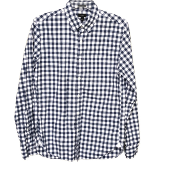 J. Crew Other - J. Crew Men's Checkered Slim Button Down Shirt - S